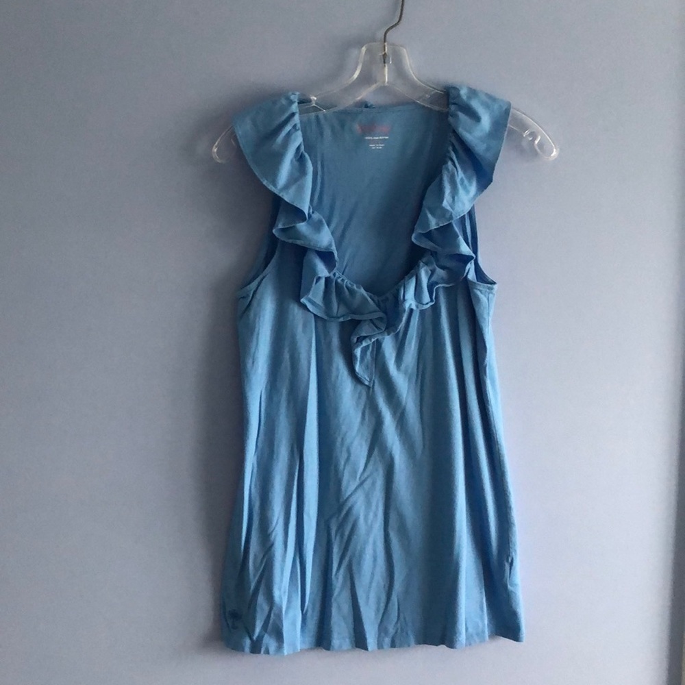 Lilly Pulitzer blue blouse
